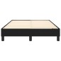 vidaXL Estructura de cama box spring tela negro 120x200 cm vidaXL Estructura de cama box spring tela negro 120x200 cm