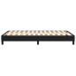 vidaXL Estructura de cama box spring tela negro 120x200 cm vidaXL Estructura de cama box spring tela negro 120x200 cm