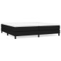 vidaXL Estructura de cama box spring tela negro 200x200 cm vidaXL Estructura de cama box spring tela negro 200x200 cm