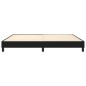 vidaXL Estructura de cama box spring tela negro 200x200 cm vidaXL Estructura de cama box spring tela negro 200x200 cm