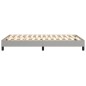 vidaXL Estructura de cama box spring tela gris claro 120x200 cm vidaXL Estructura de cama box spring tela gris claro 120x200 cm