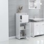 vidaXL Armario de baño madera contrachapada blanco brillo 30x30x95 cm vidaXL Armario de baño madera contrachapada blanco brillo 30x30x95 cm
