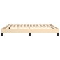 vidaXL Estructura de cama box spring tela color crema 180x200 cm vidaXL Estructura de cama box spring tela color crema 180x200 cm
