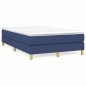 vidaXL Estructura de cama box spring tela azul 120x200 cm vidaXL Estructura de cama box spring tela azul 120x200 cm