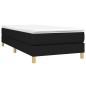 vidaXL Estructura de cama box spring tela negro 80x200 cm vidaXL Estructura de cama box spring tela negro 80x200 cm