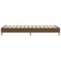 vidaXL Estructura de cama box spring tela marrón 90x190 cm vidaXL Estructura de cama box spring tela marrón 90x190 cm