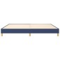 vidaXL Estructura de cama box spring tela azul 200x200 cm vidaXL Estructura de cama box spring tela azul 200x200 cm