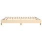 vidaXL Estructura de cama box spring tela color crema 160x200 cm vidaXL Estructura de cama box spring tela color crema 160x200 cm