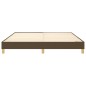 vidaXL Estructura de cama box spring tela marrón 180x200 cm vidaXL Estructura de cama box spring tela marrón 180x200 cm
