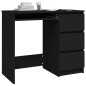 vidaXL Escritorio de madera contrachapada negro 90x45x76 cm vidaXL Escritorio de madera contrachapada negro 90x45x76 cm