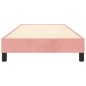 vidaXL Estructura de cama box spring terciopelo rosa 80x200 cm vidaXL Estructura de cama box spring terciopelo rosa 80x200 cm
