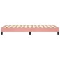 vidaXL Estructura de cama box spring terciopelo rosa 80x200 cm vidaXL Estructura de cama box spring terciopelo rosa 80x200 cm
