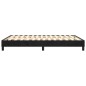 vidaXL Estructura de cama box spring terciopelo negro 140x200 cm vidaXL Estructura de cama box spring terciopelo negro 140x200 cm