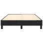 vidaXL Estructura de cama box spring terciopelo negro 120x200 cm vidaXL Estructura de cama box spring terciopelo negro 120x200 cm