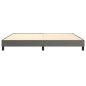vidaXL Estructura de cama box spring cuero sintético gris 200x200 cm vidaXL Estructura de cama box spring cuero sintético gris 200x200 cm