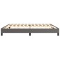 vidaXL Estructura de cama box spring cuero sintético gris 200x200 cm vidaXL Estructura de cama box spring cuero sintético gris 200x200 cm