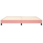vidaXL Estructura de cama box spring terciopelo rosa 200x200 cm vidaXL Estructura de cama box spring terciopelo rosa 200x200 cm