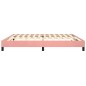 vidaXL Estructura de cama box spring terciopelo rosa 200x200 cm vidaXL Estructura de cama box spring terciopelo rosa 200x200 cm