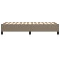 vidaXL Estructura de cama box spring tela gris taupe 80x200 cm vidaXL Estructura de cama box spring tela gris taupe 80x200 cm