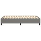 vidaXL Estructura de cama box spring tela gris oscuro 120x200 cm vidaXL Estructura de cama box spring tela gris oscuro 120x200 cm