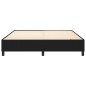 vidaXL Estructura de cama box spring tela negro 160x200 cm vidaXL Estructura de cama box spring tela negro 160x200 cm