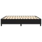 vidaXL Estructura de cama box spring tela negro 160x200 cm vidaXL Estructura de cama box spring tela negro 160x200 cm