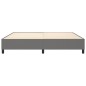 vidaXL Estructura de cama box spring tela gris oscuro 200x200 cm vidaXL Estructura de cama box spring tela gris oscuro 200x200 cm