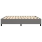 vidaXL Estructura de cama box spring tela gris oscuro 200x200 cm vidaXL Estructura de cama box spring tela gris oscuro 200x200 cm