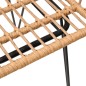 vidaXL Sillas de jardín con reposabrazos 2 uds ratán PE 56x64x80 cm vidaXL Sillas de jardín con reposabrazos 2 uds ratán PE 56x64x80 cm