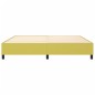 vidaXL Estructura de cama box spring tela verde 200x200 cm