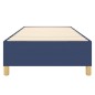 vidaXL Estructura de cama box spring tela azul 90x200 cm vidaXL Estructura de cama box spring tela azul 90x200 cm