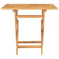 vidaXL Mesa de jardín plegable madera de teca maciza 85x85x76 cm vidaXL Mesa de jardín plegable madera de teca maciza 85x85x76 cm