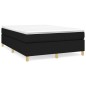 vidaXL Estructura de cama box spring tela negro 140x200 cm vidaXL Estructura de cama box spring tela negro 140x200 cm