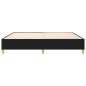 vidaXL Estructura de cama box spring tela negro 140x200 cm vidaXL Estructura de cama box spring tela negro 140x200 cm