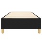 vidaXL Estructura de cama box spring tela negro 90x190 cm vidaXL Estructura de cama box spring tela negro 90x190 cm