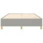 vidaXL Estructura de cama box spring tela gris claro 140x200 cm vidaXL Estructura de cama box spring tela gris claro 140x200 cm