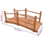 Puente para el jardín, 140 x 60 x 56 cm Puente para el jardín, 140 x 60 x 56 cm