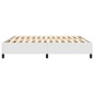 vidaXL Estructura de cama box spring cuero sintético blanco 180x200 cm vidaXL Estructura de cama box spring cuero sintético blanco 180x200 cm