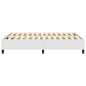 vidaXL Estructura de cama box spring cuero sintético blanco 140x200 cm vidaXL Estructura de cama box spring cuero sintético blanco 140x200 cm