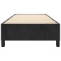 vidaXL Estructura de cama box spring terciopelo negro 100x200 cm vidaXL Estructura de cama box spring terciopelo negro 100x200 cm
