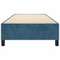 vidaXL Estructura de cama box spring terciopelo azul oscuro 100x200 cm vidaXL Estructura de cama box spring terciopelo azul oscuro 100x200 cm
