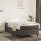 vidaXL Estructura de cama box spring terciopelo gris oscuro 90x190 cm vidaXL Estructura de cama box spring terciopelo gris oscuro 90x190 cm