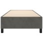 vidaXL Estructura de cama box spring terciopelo gris oscuro 90x190 cm vidaXL Estructura de cama box spring terciopelo gris oscuro 90x190 cm