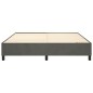 vidaXL Estructura de cama box spring terciopelo gris oscuro 160x200 cm vidaXL Estructura de cama box spring terciopelo gris oscuro 160x200 cm