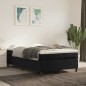 vidaXL Estructura de cama box spring terciopelo negro 120x200 cm vidaXL Estructura de cama box spring terciopelo negro 120x200 cm