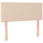 vidaXL Cabecero con LED cuero sintético color capuchino 90x5x78/88 cm vidaXL Cabecero con LED cuero sintético color capuchino 90x5x78/88 cm