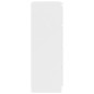 vidaXL Aparador de madera contrachapada blanco 60x35x98,5 cm vidaXL Aparador de madera contrachapada blanco 60x35x98,5 cm