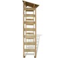 vidaXL Caseta para leña madera de pino impregnada 150x44x176 cm vidaXL Caseta para leña madera de pino impregnada 150x44x176 cm