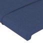 vidaXL Cabecero con LED de tela azul 80x5x78/88 cm vidaXL Cabecero con LED de tela azul 80x5x78/88 cm