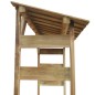 vidaXL Caseta para leña madera de pino impregnada 150x44x176 cm vidaXL Caseta para leña madera de pino impregnada 150x44x176 cm